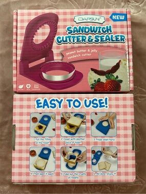 Darsun Sandwich Cutter & Sealer -Pink